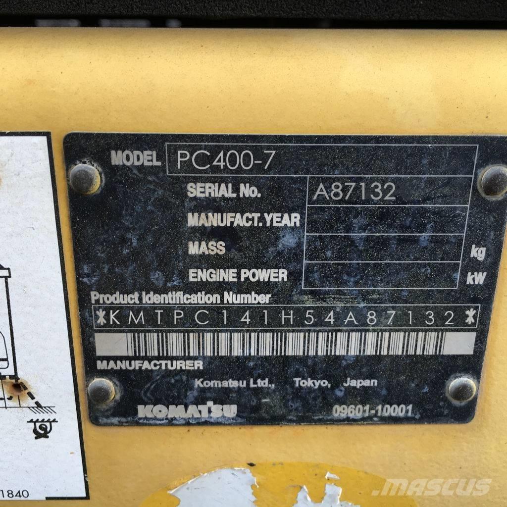 Komatsu PC 400-7 Raupenbagger
