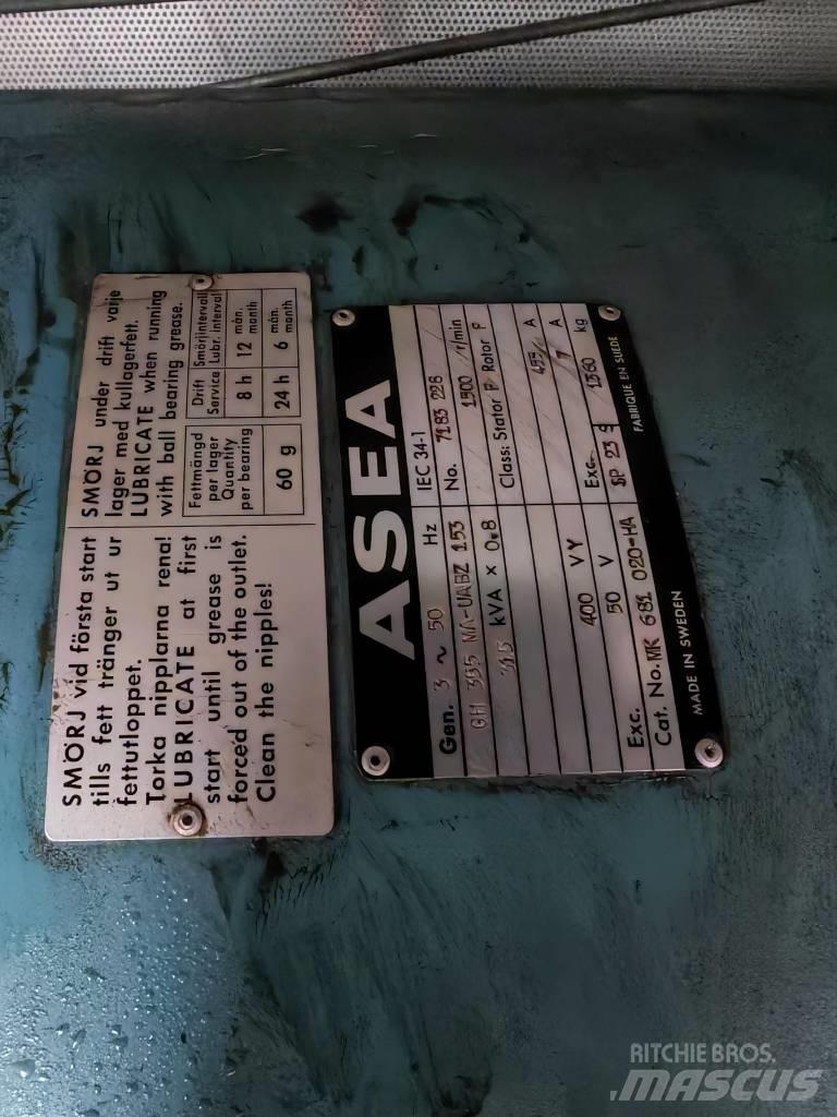 Asea 320kVA 295kW Diesel Generatoren