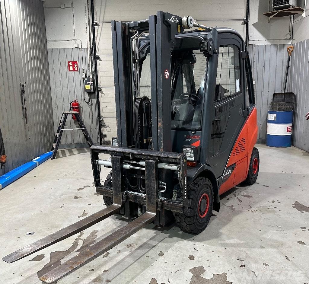 Linde H20D-02 Diesel Stapler