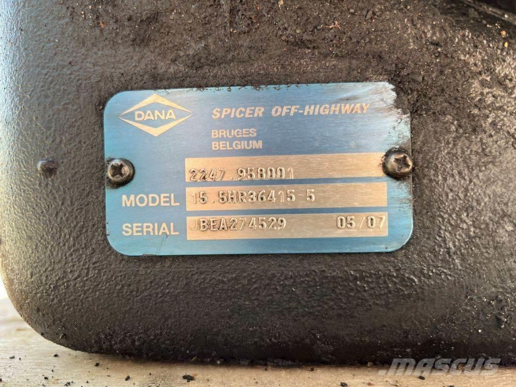  DANA 15. 5HR36415-5 Getriebe