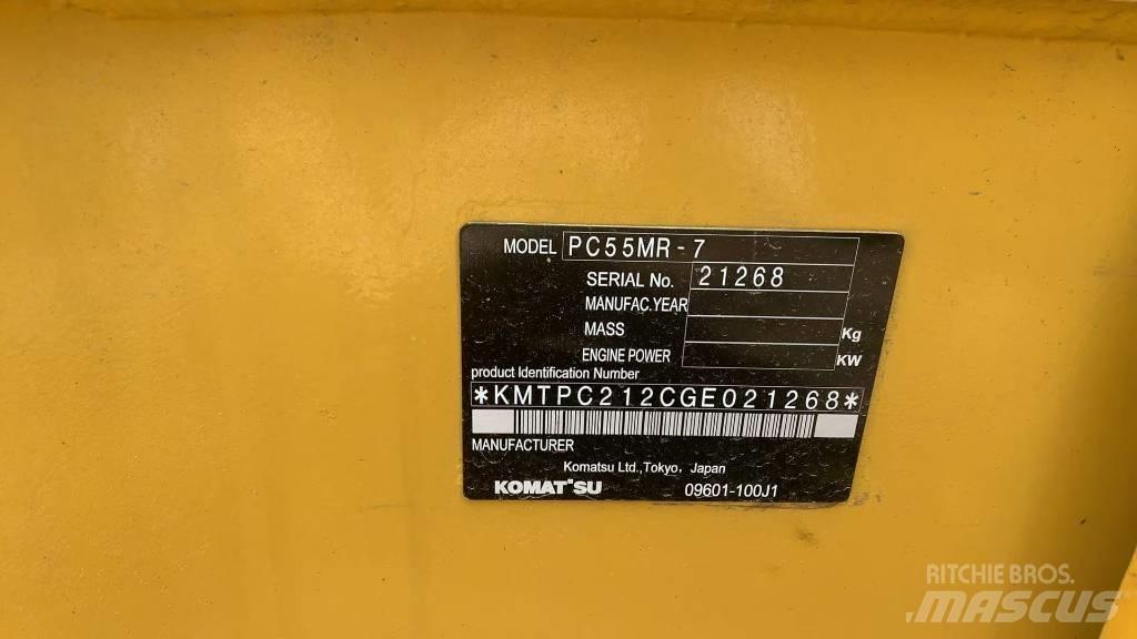 Komatsu PC 55 MR-3 Raupenbagger