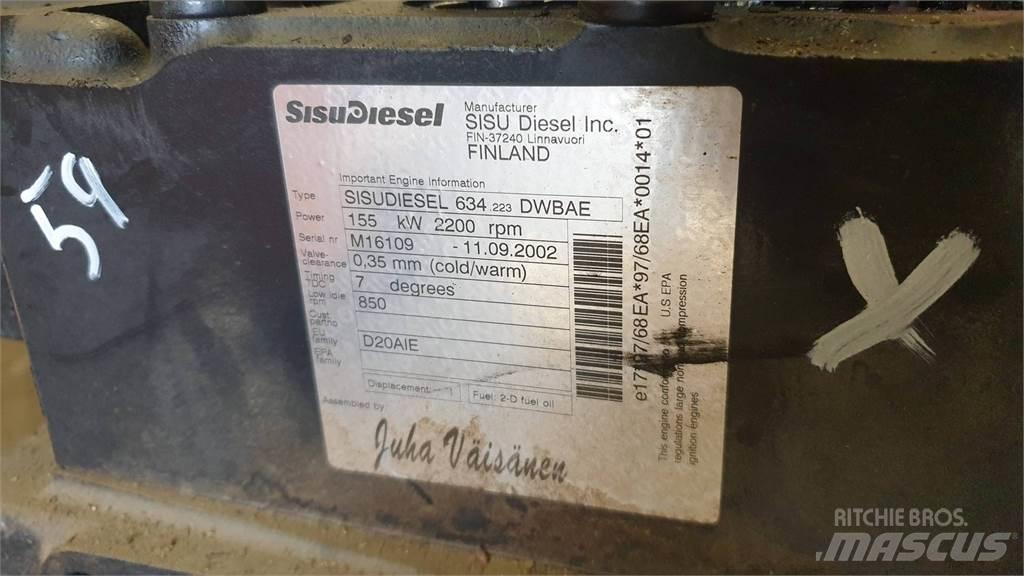 Sisu 634 DWBAE Motoren