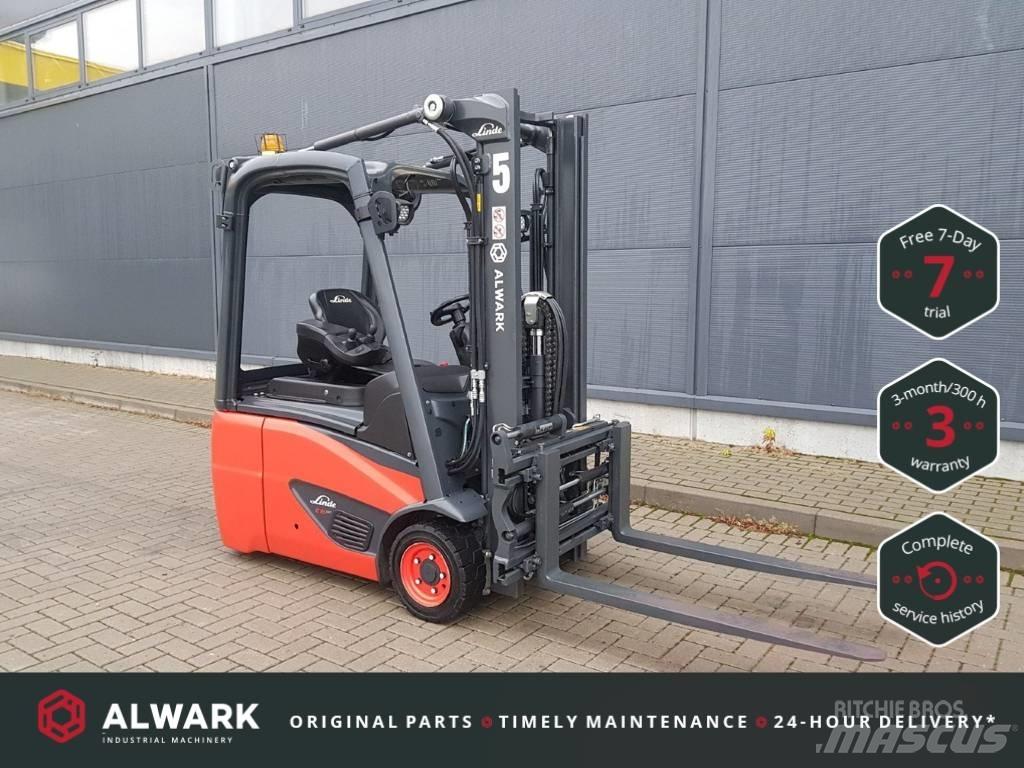 Linde E16C Elektro Stapler