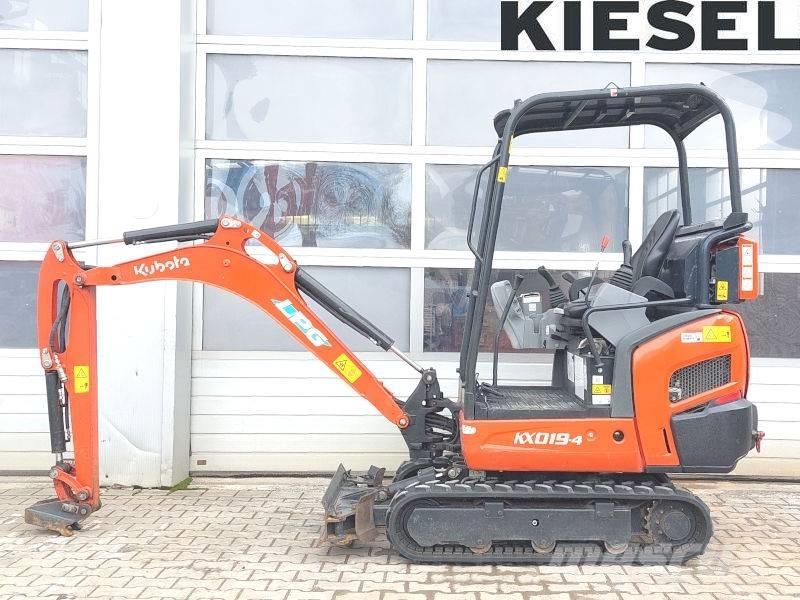 Kubota KX 019-4 LPG Minibagger < 7t