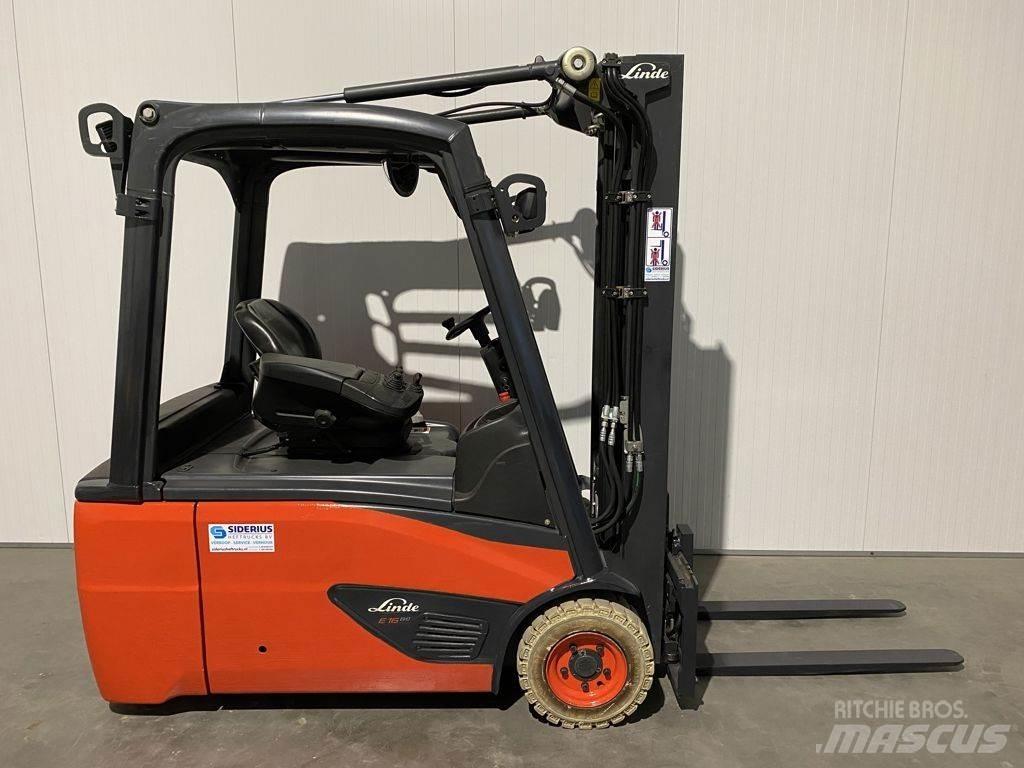 Linde E16L-386 Elektro Stapler