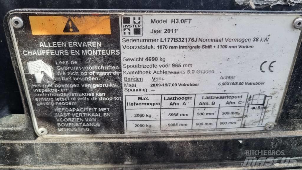 Hyster H 3.00 FT Gas Stapler