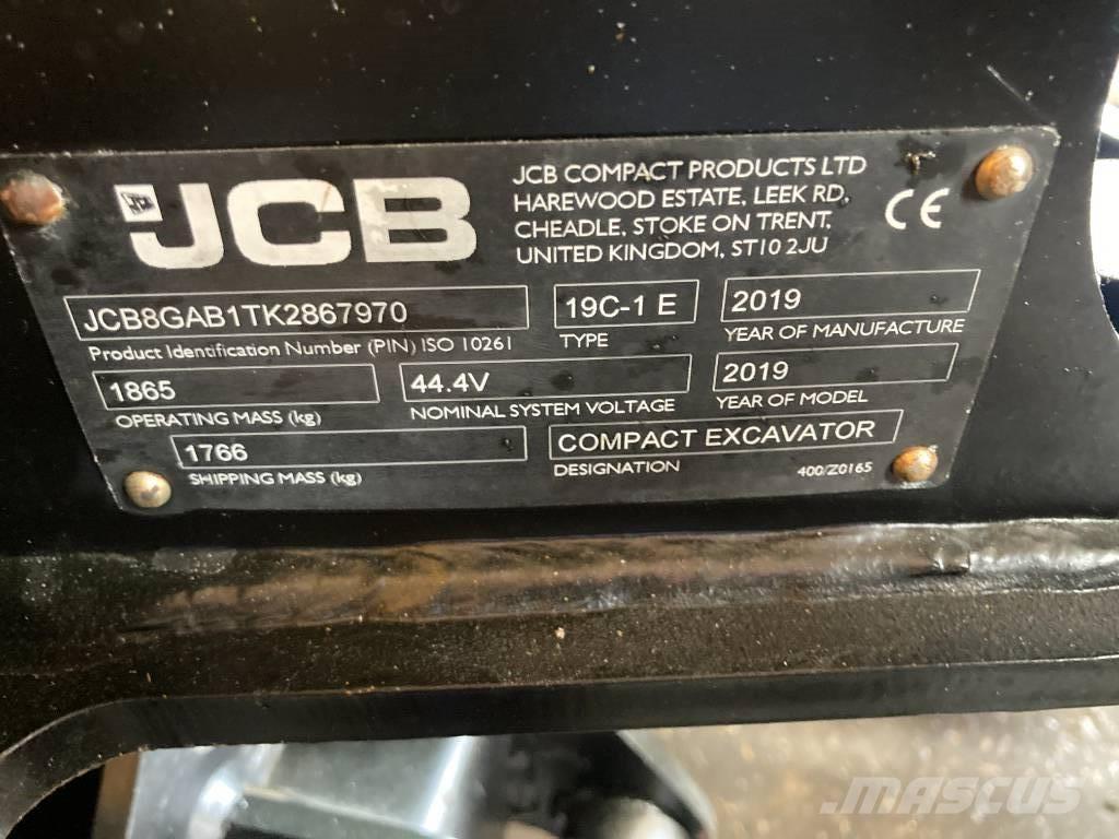 JCB 19 C-IE Minibagger < 7t