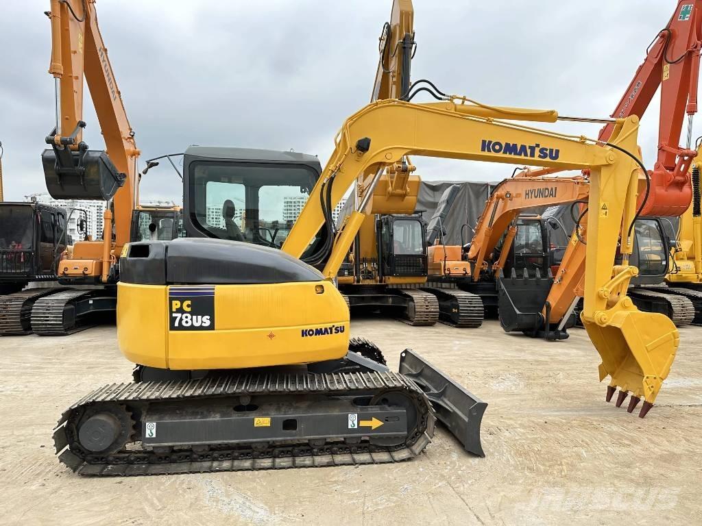 Komatsu PC78US Midibagger  7t - 12t