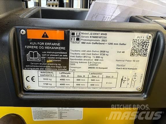 Hyster J2,0XNT Diesel Stapler