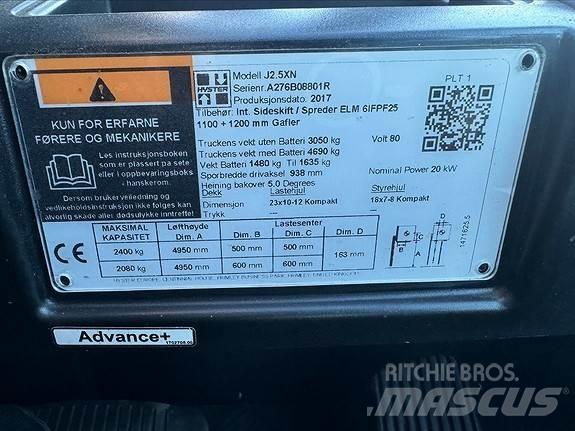 Hyster J2,5XN Diesel Stapler