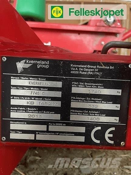 Kverneland 7740C Wickelkombination