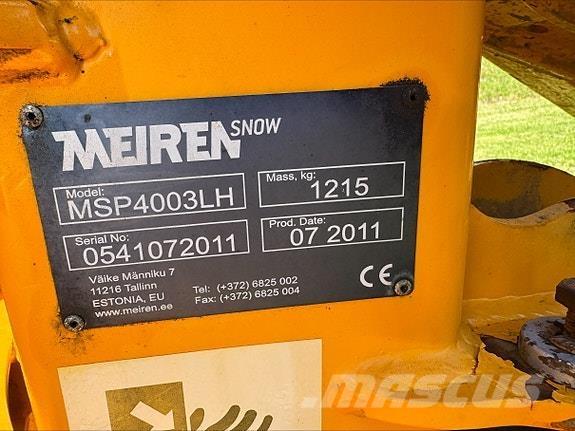 Meiren 2011 Schneeschilde und -pflüge