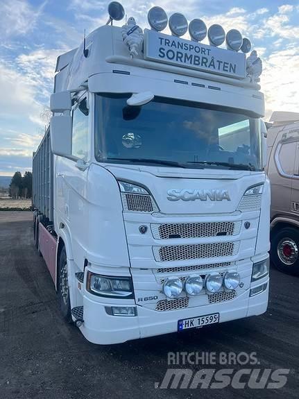 Scania R650B6X2NB Absetzkipper
