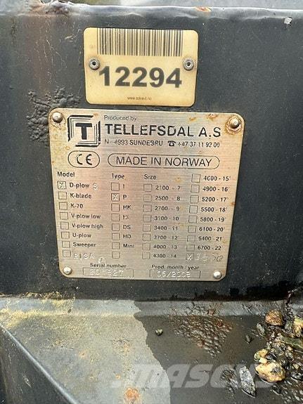 Tellefsdal D3600 Sonstige Schneeräumgeräte