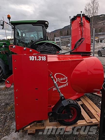Tokvam 262 monster. Schneefräse