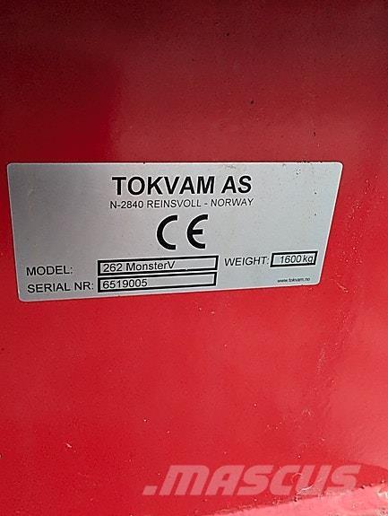 Tokvam 262 monster. Schneefräse