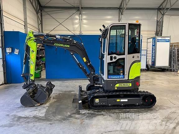 Zoomlion ZE26GU Minibagger < 7t