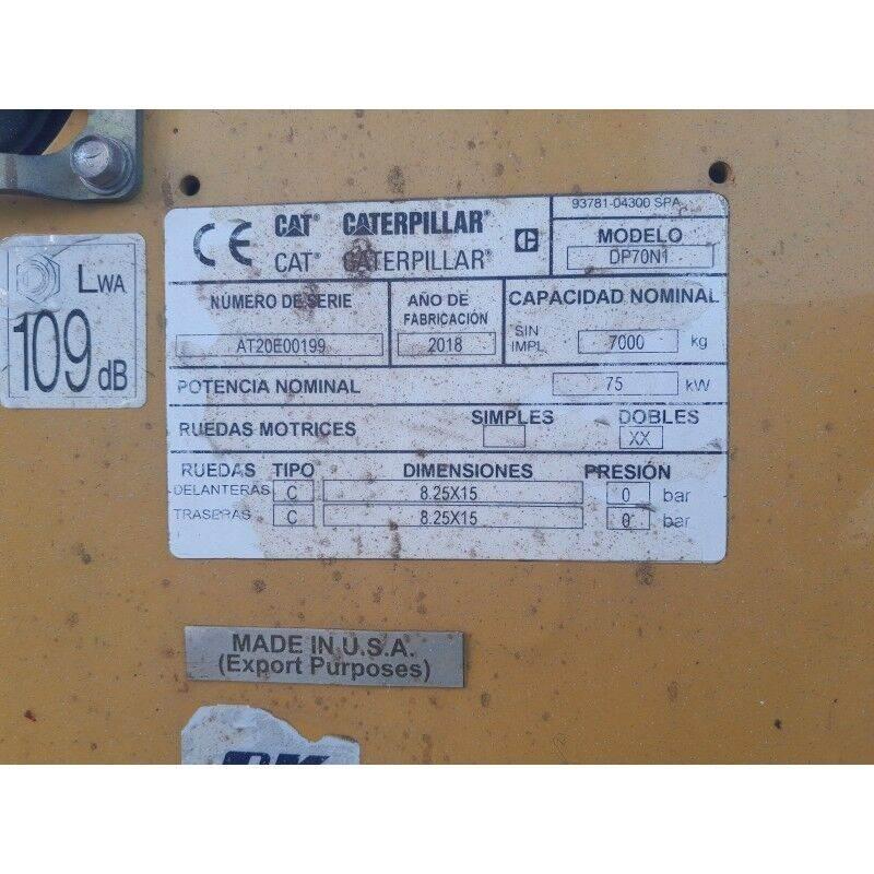 CAT DP70N1 Diesel Stapler