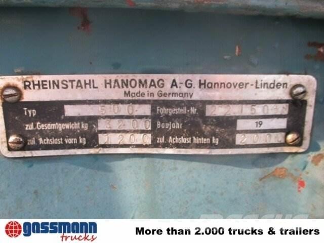 Hanomag Granit 500 Sonstige Baumaschinen