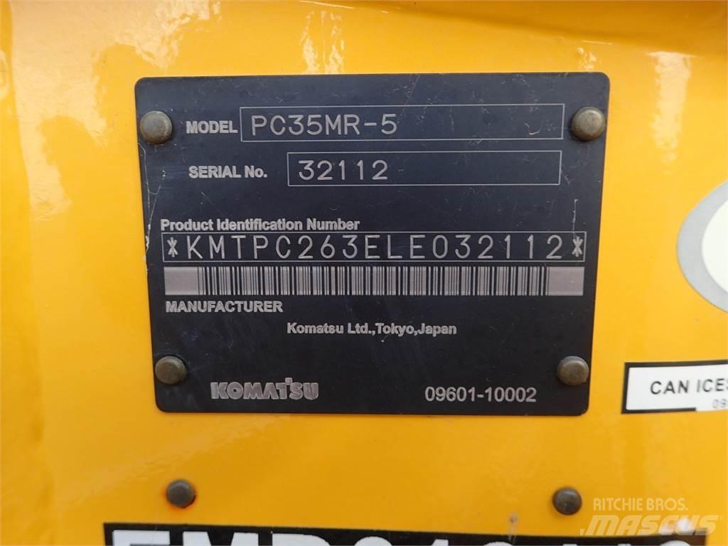 Komatsu PC35MR-5 +1 Raupenbagger