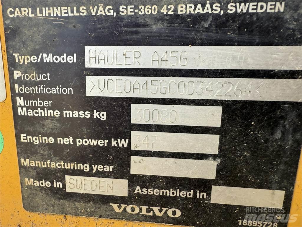 Volvo A45G W/ TAILGATE Dumper - Knickgelenk