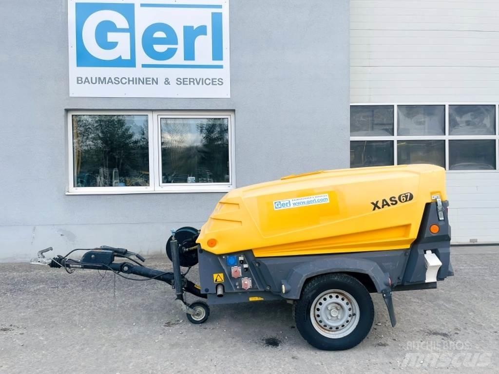 Atlas Copco XAS67 Kompressoren
