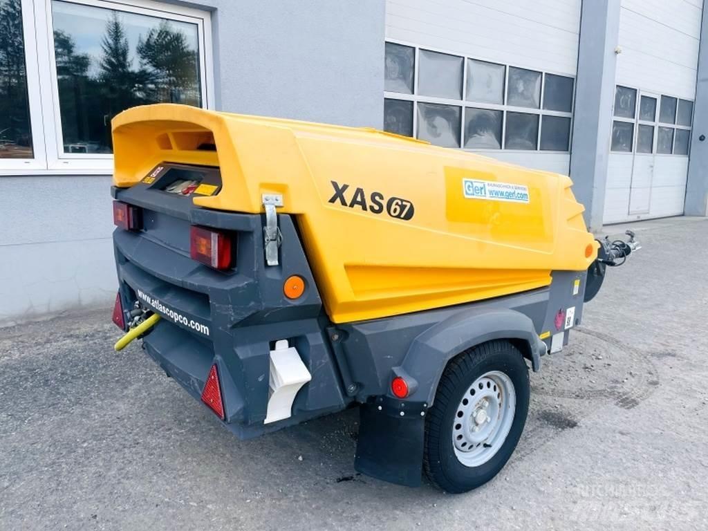 Atlas Copco XAS67 Kompressoren