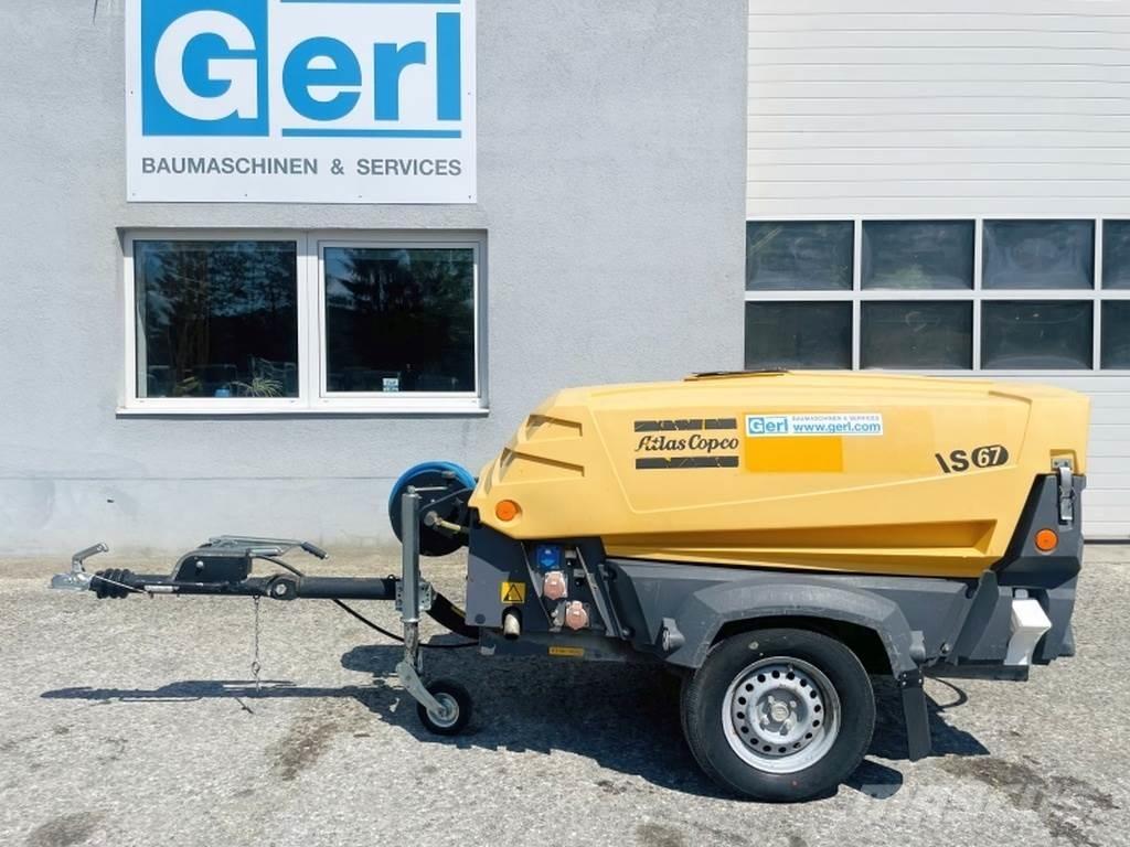 Atlas Copco XAS67 Kompressoren