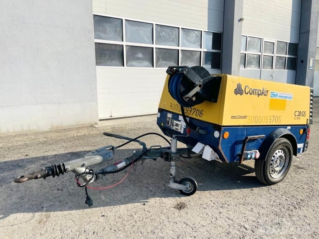 Compair C20GS Kompressoren