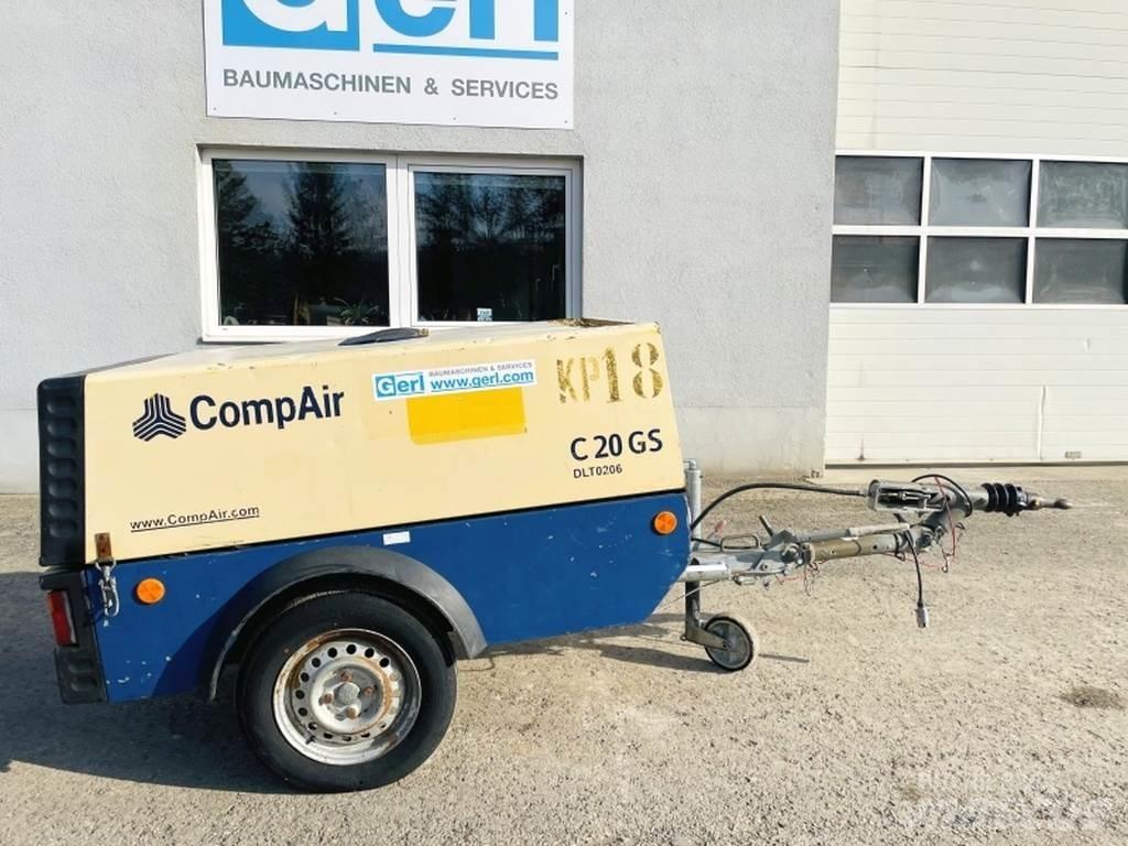 Compair C20GS Kompressoren