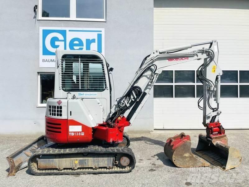 Takeuchi TB138FR Minibagger < 7t