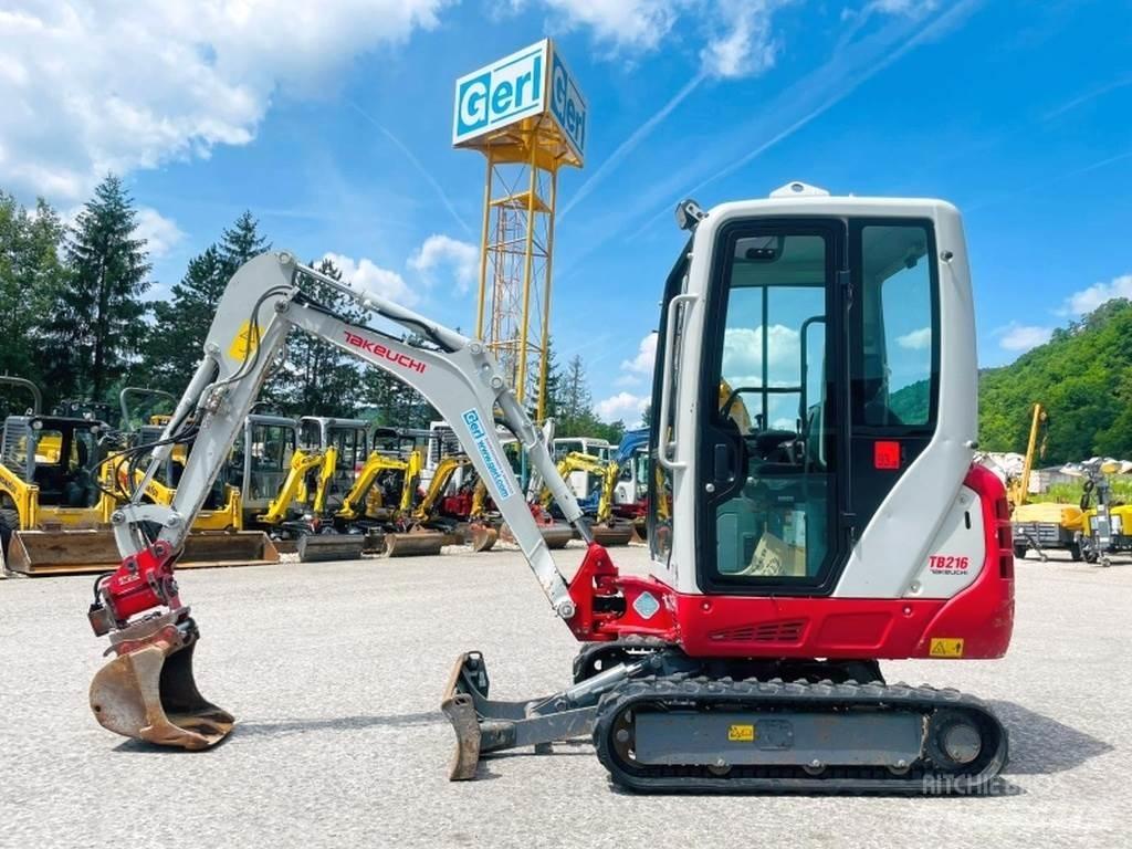 Takeuchi TB216 Minibagger < 7t