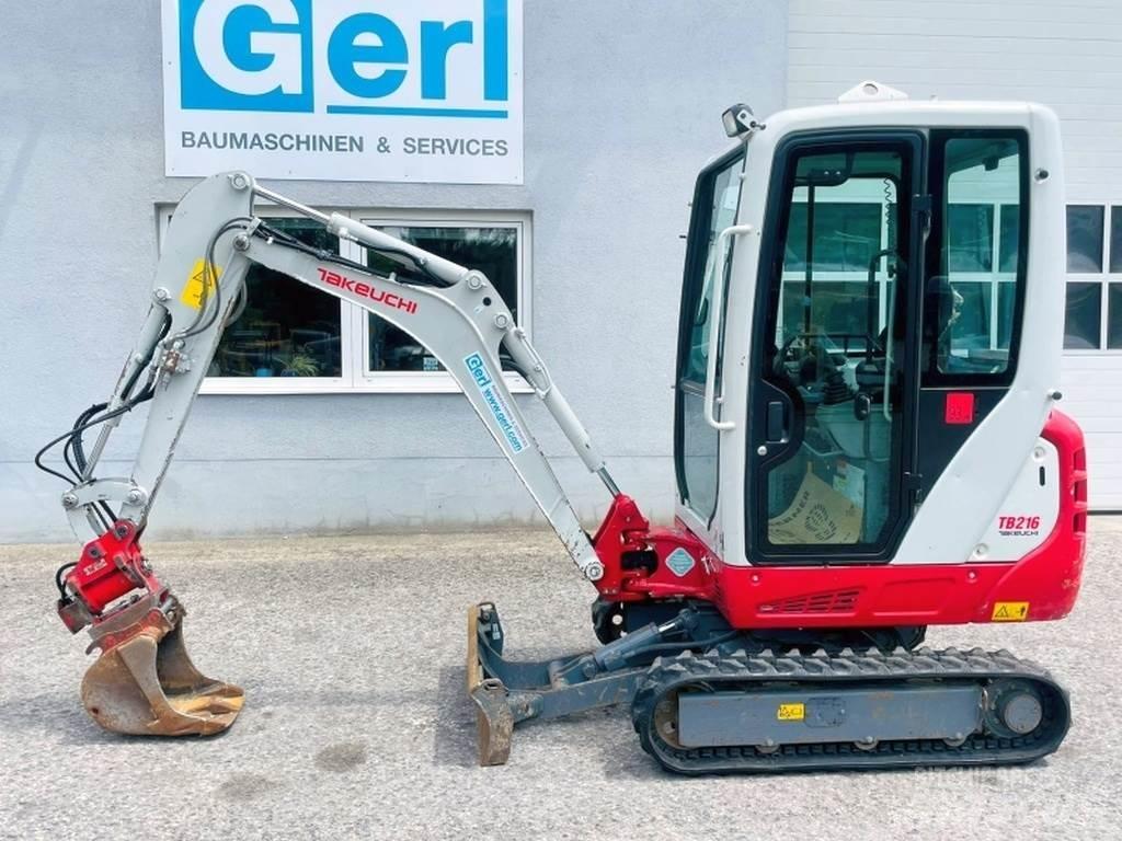 Takeuchi TB216 Minibagger < 7t