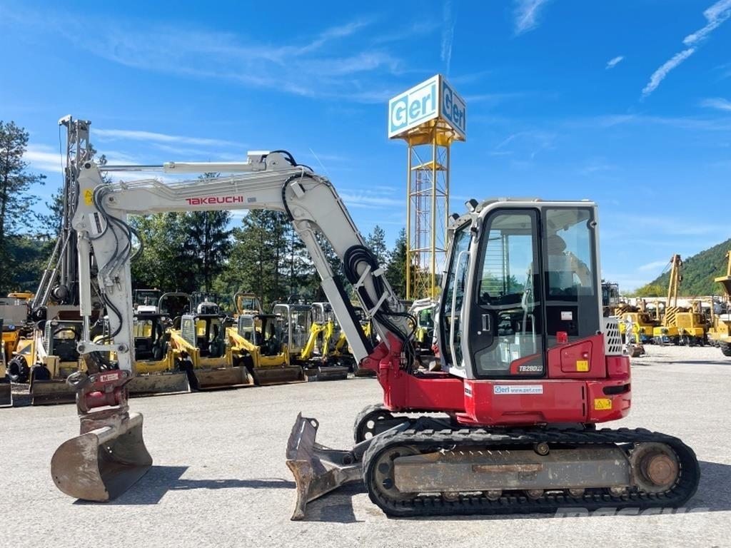 Takeuchi TB280FR Minibagger < 7t