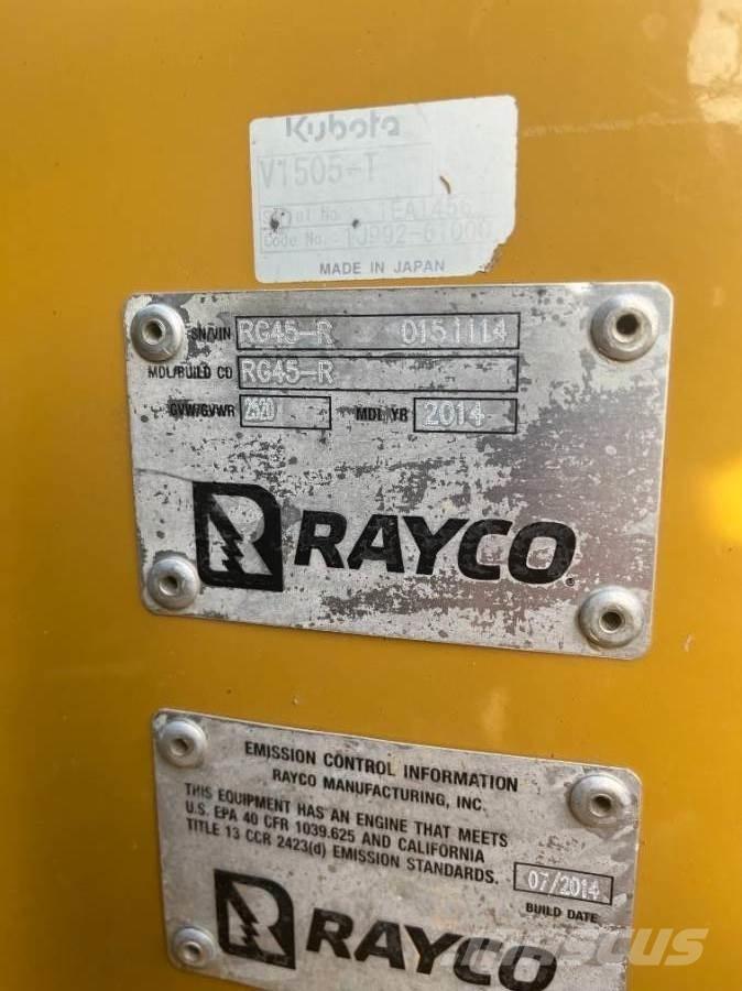 Rayco RG45-R Sonstige Forstmaschinen