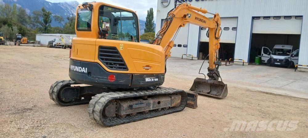 Hyundai R80CR-9A Midibagger  7t - 12t