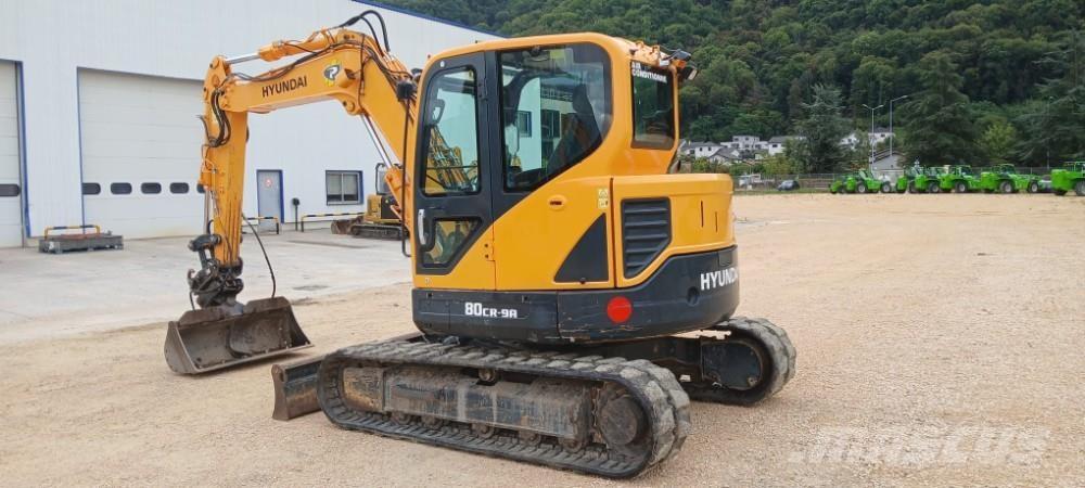 Hyundai R80CR-9A Midibagger  7t - 12t