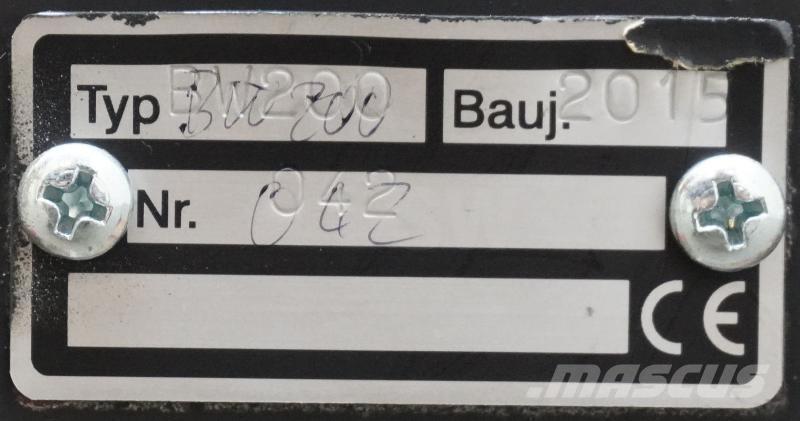 Gruma BW200 Andere Ausstattung und Zubehör