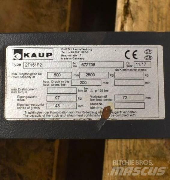 Kaup 2T151P2 Andere Ausstattung und Zubehör