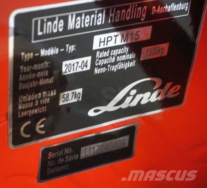 Linde HPT M 15 Handhubwagen