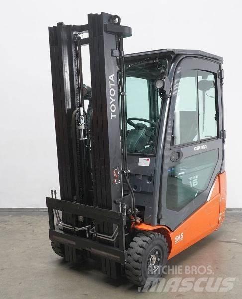 Toyota 8FBE16T Andere Gabelstapler