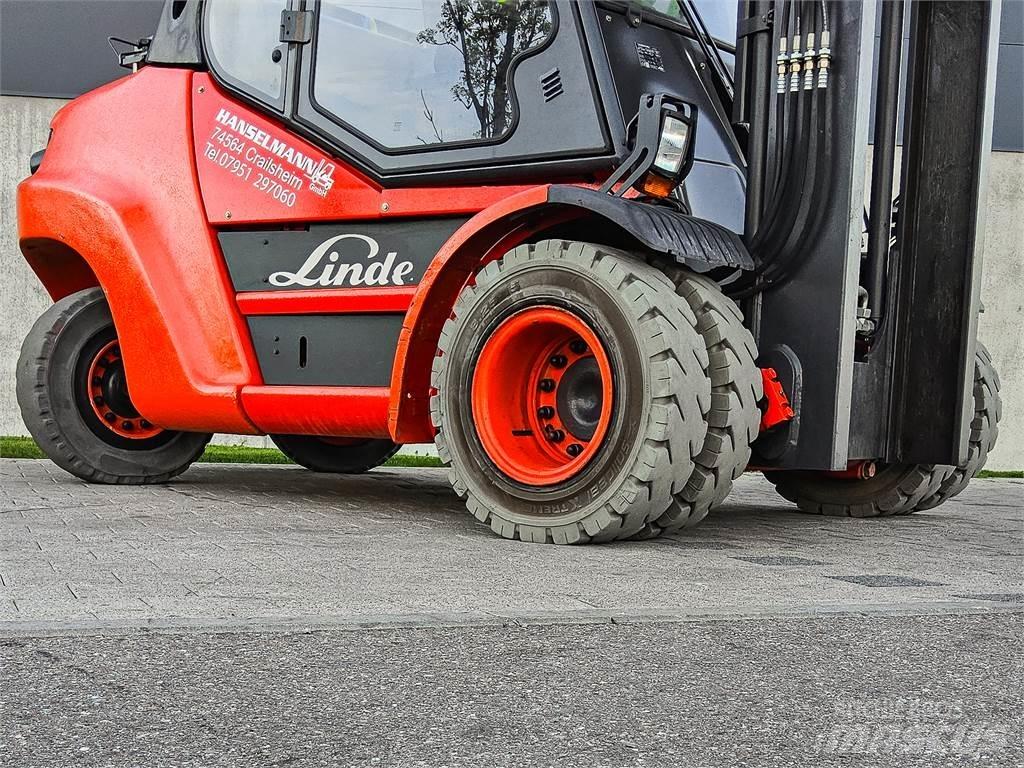 Linde H 80T/900/396 Gas Stapler