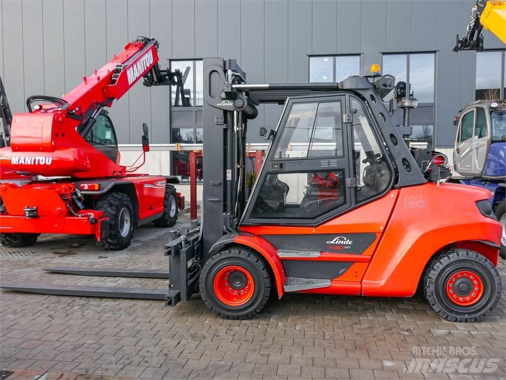 Linde H 80T/900/396 Gas Stapler