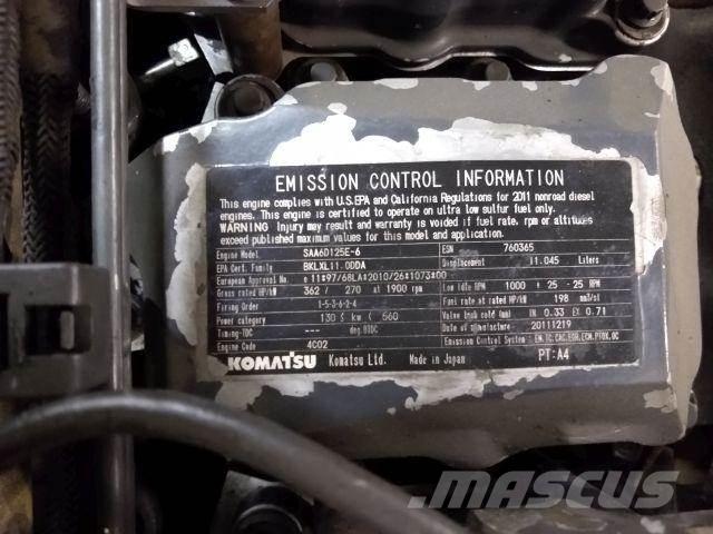 Komatsu SAA6D125E-6 Motoren
