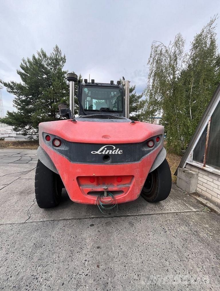 Linde H120/02 Diesel Stapler