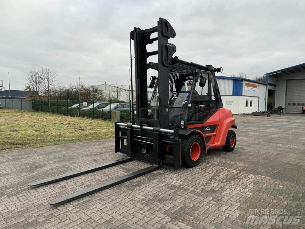 Linde H80D-900 Diesel Stapler
