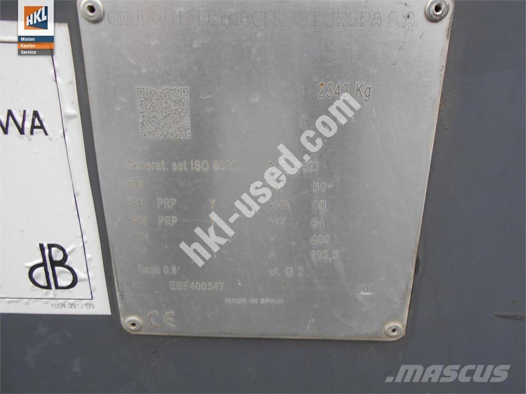 Atlas Copco QAS 80 Andere Generatoren