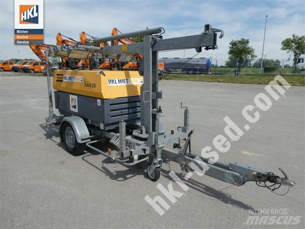 Atlas Copco QAX 20 DDLT Lichtmasten