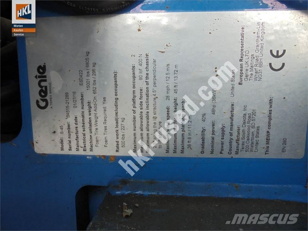 Genie S 45 Sonstige Baumaschinen