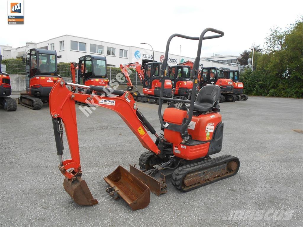 Kubota U 10-3 Minibagger < 7t